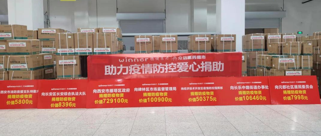 助力西安疫情防控，bevictor伟德捐赠近四百万防疫物资已到达